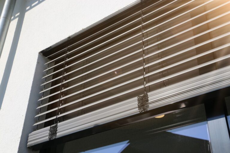 Some outdoor blinds block glare effectively
